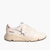 Shoes GOLDEN GOOSE | Running Sole Sneaker White/Silver/Gold