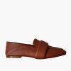 Shoes BARE BASE | Rolled Band Loafer Tan