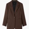 Clothing A.EMERY | Maya Blazer Chocolate