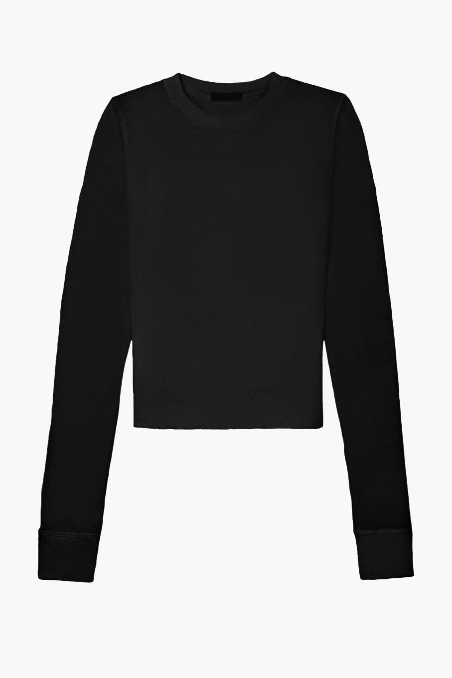 Clothing WARDROBE.NYC | Fitted Long Sleeve Tee Black