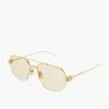 Accessories BOTTEGA VENETA | Bond Metal Sunglasses Gold