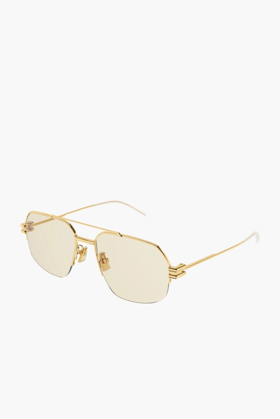 Accessories BOTTEGA VENETA | Bond Metal Sunglasses Gold