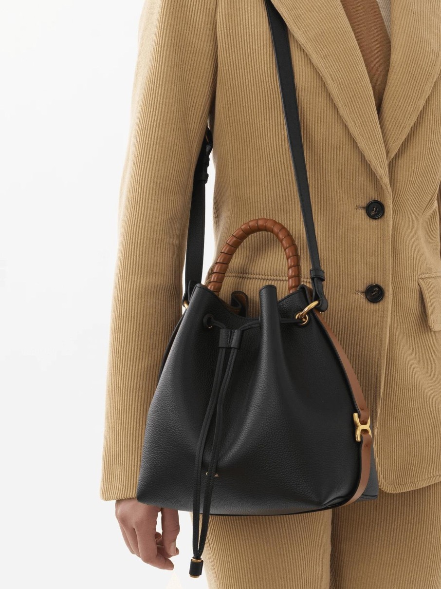 Bags Chloe | Marcie Bucket Bag Black