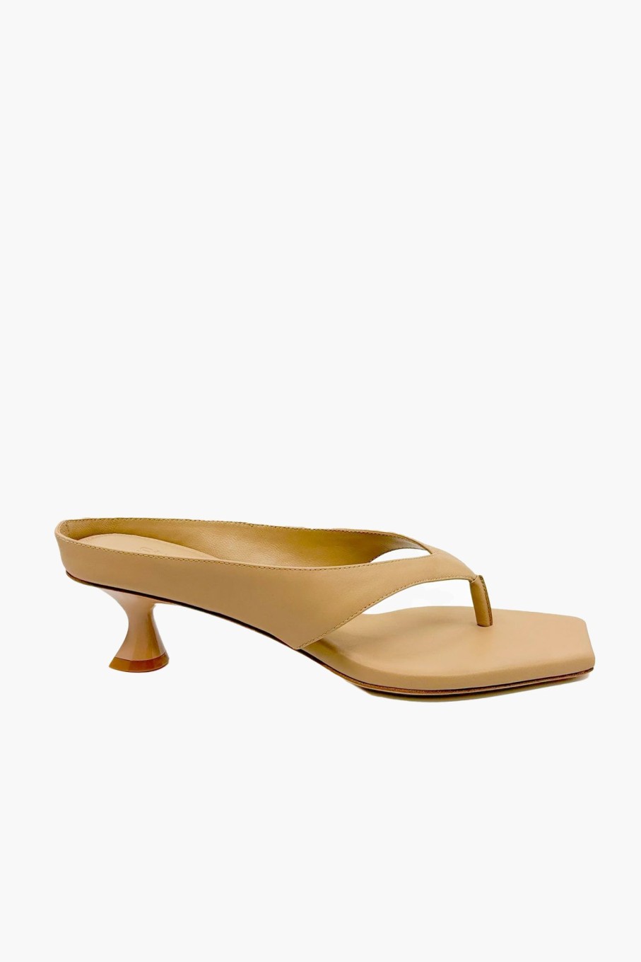 Shoes STUDIO AMELIA | Angela 50 Heel Beige