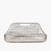 Bags CULT GAIA | Aurora Large Clutch Silver