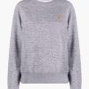 Clothing Golden Goose | Star Athena Crewneck Sweatshirt Grey Melange