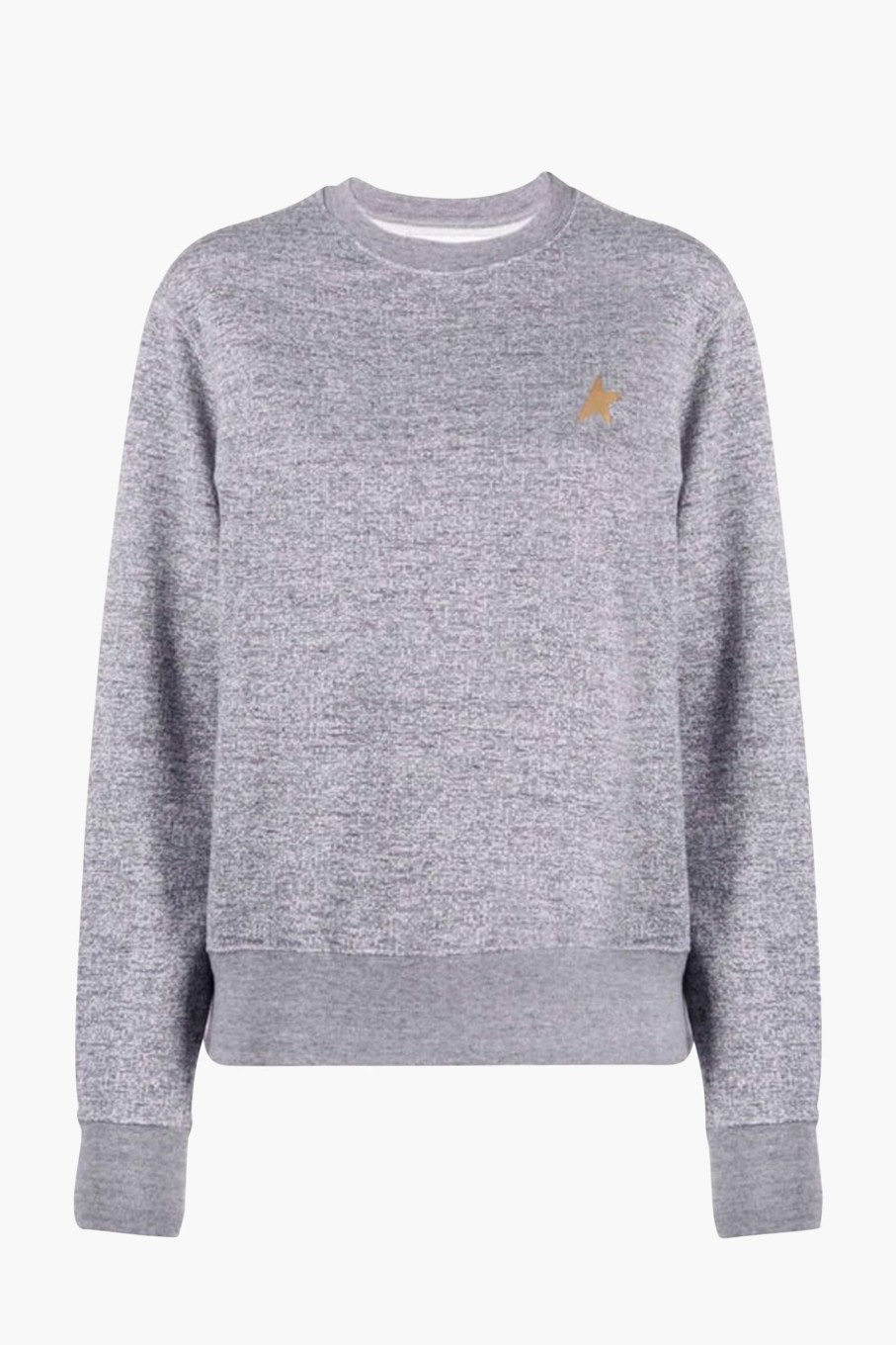 Clothing Golden Goose | Star Athena Crewneck Sweatshirt Grey Melange