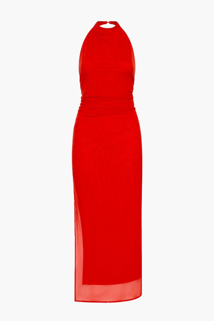 Clothing SIR | Jacques Mesh Halter Midi Dress Pomelo