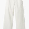 Clothing SLVRLAKE | Mica Low Rise Wide Leg Jean White