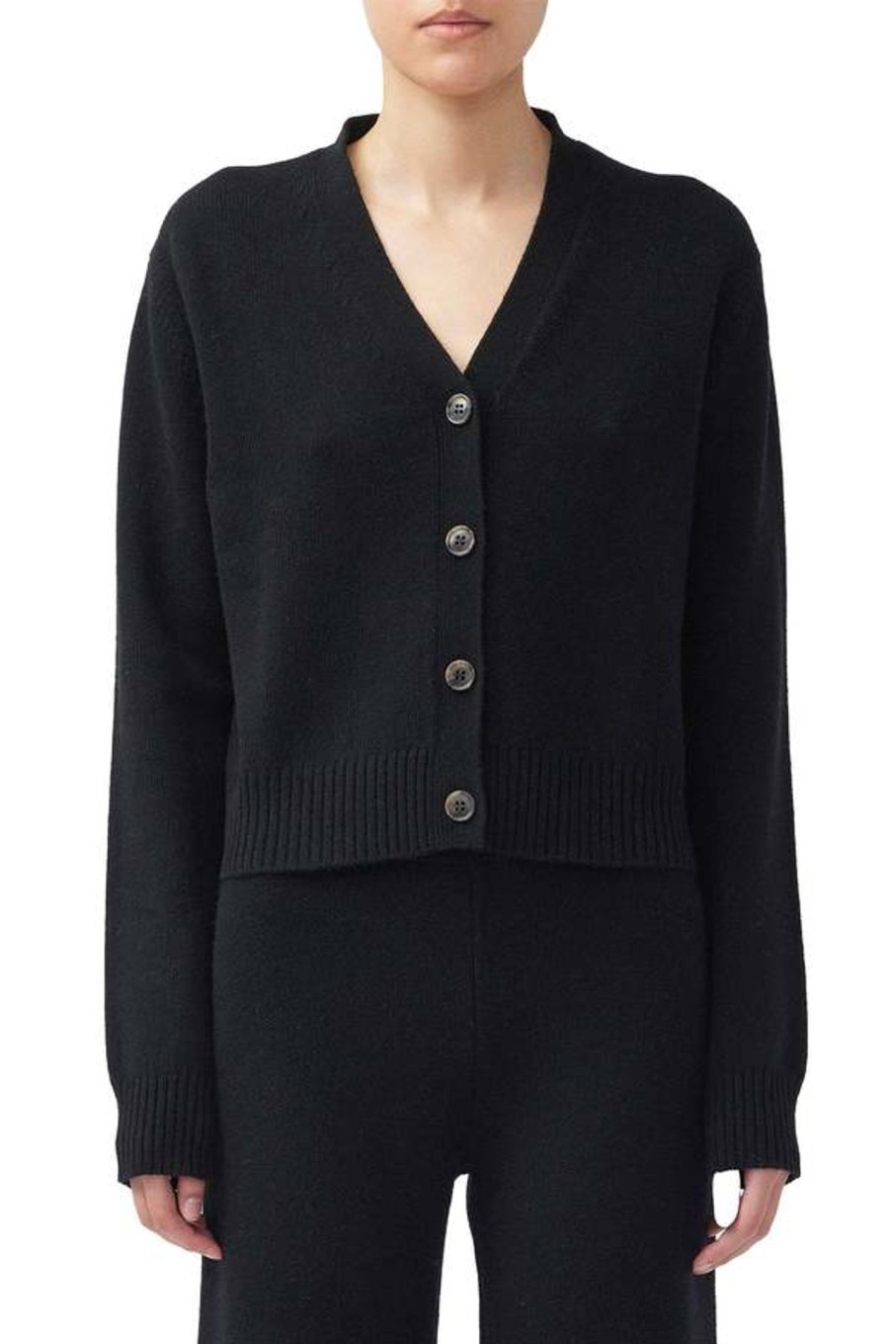 Clothing LISA YANG | Marion Cardigan Black