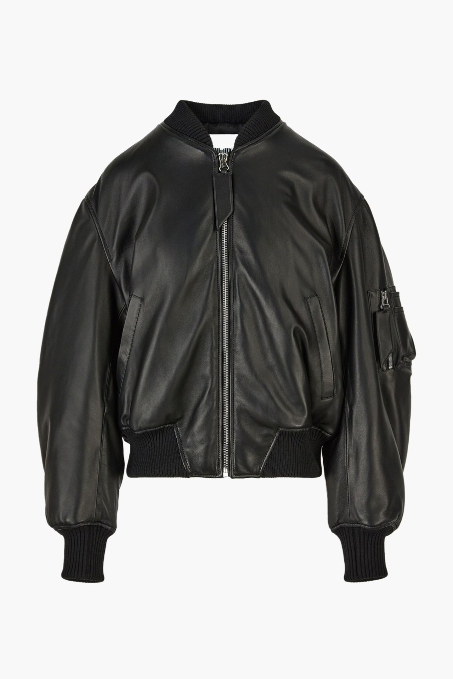 Clothing THE ATTICO | Anja Bomber Black