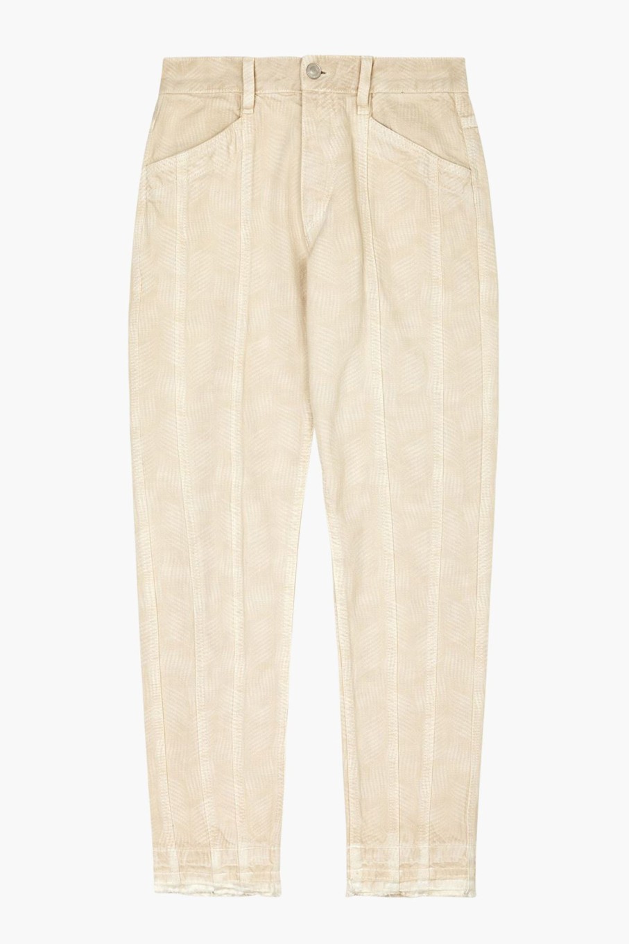 Clothing ISABEL MARANT ÉTOILE | Driane Cotton Pants Ecru