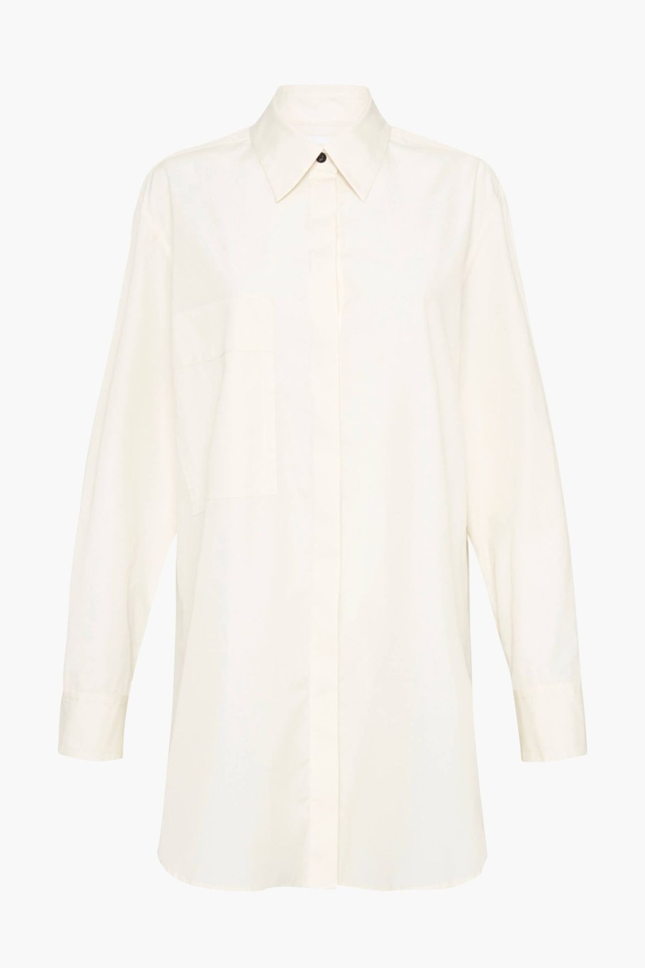 Clothing ESSE | Loopa Cotton Shirt Crema