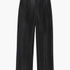 Clothing ANINE BING | Carmen Pant Recycled Leather Black