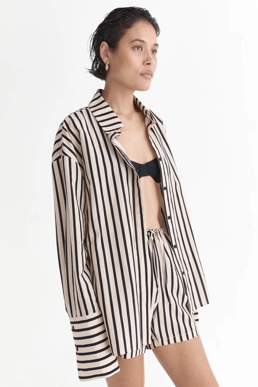 Clothing SOLAQUA | The Amelie Shirt Classico Stripe