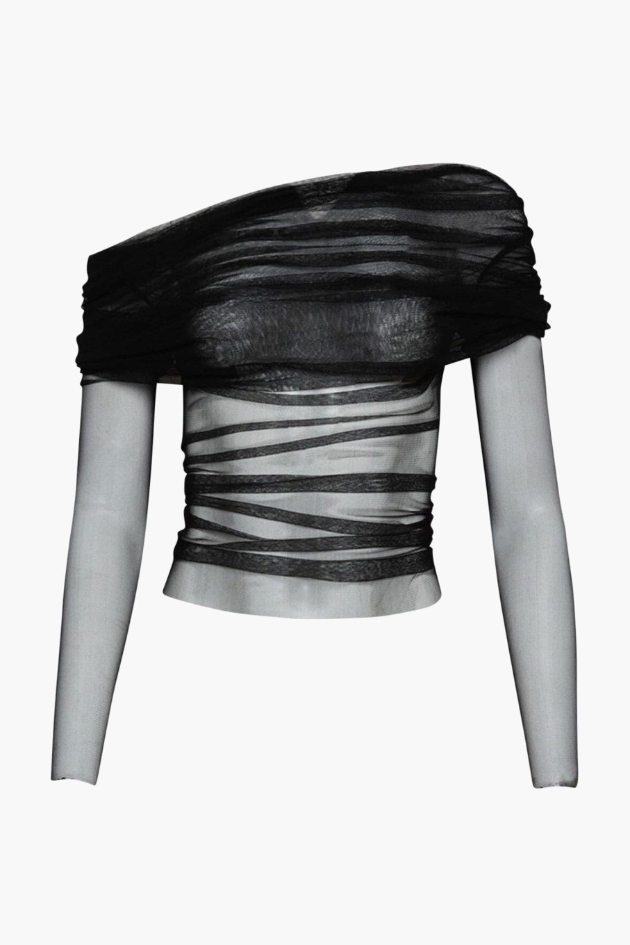 Clothing CHRISTOPHER ESBER | Veiled Top Black