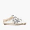 Shoes Golden Goose | Superstar Sabot Sneakers White/Silver/Beige