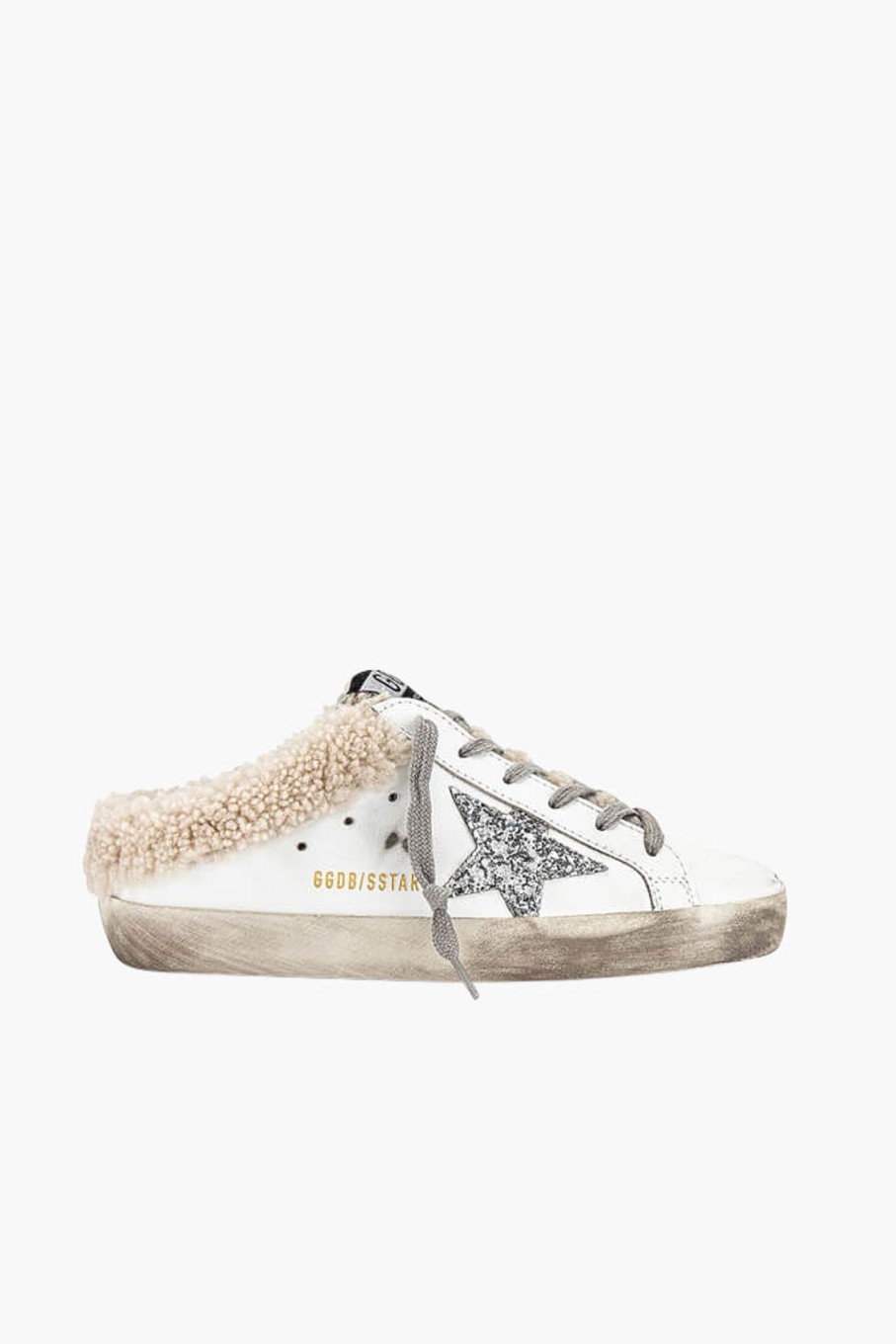 Shoes Golden Goose | Superstar Sabot Sneakers White/Silver/Beige