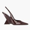 Shoes THE ATTICO | Cheope Slingback Chocolate