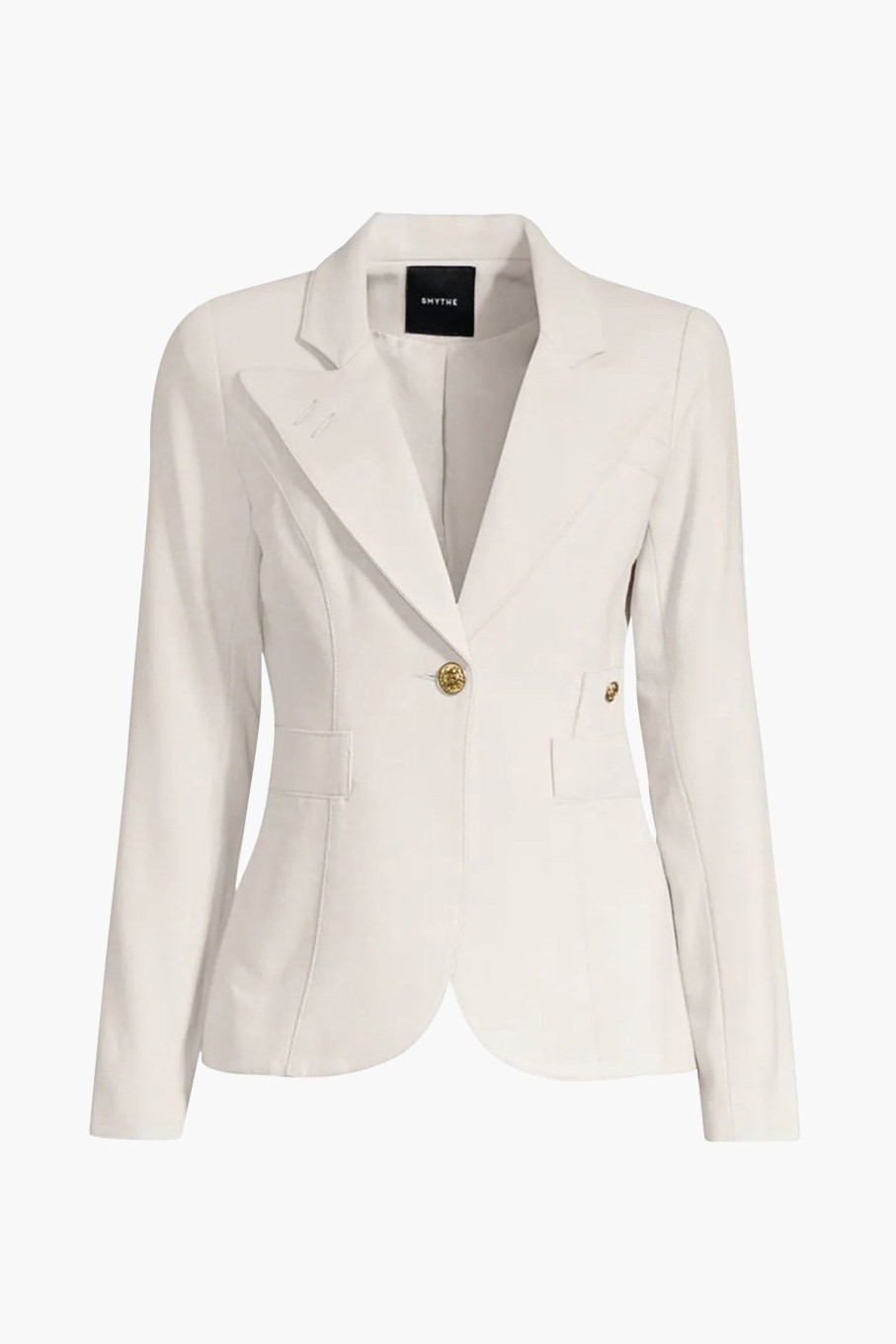 Clothing SMYTHE | Classic Duchess Blazer Ivory