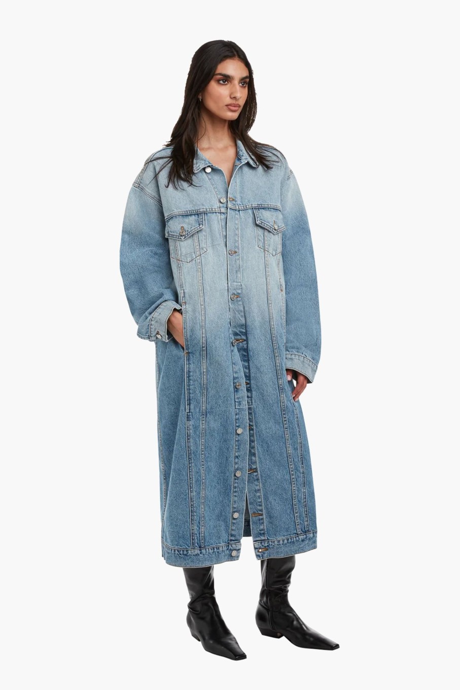 Clothing EB DENIM | Webster Trench Luca