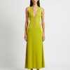 Clothing CHRISTOPHER ESBER | Carina Plunge Dress Limeade