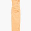 Clothing SIR | Antonia Beaded Midi Dress Light Tan