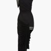 Clothing CHRISTOPHER ESBER | Galathea Assymetric Long Dress Black