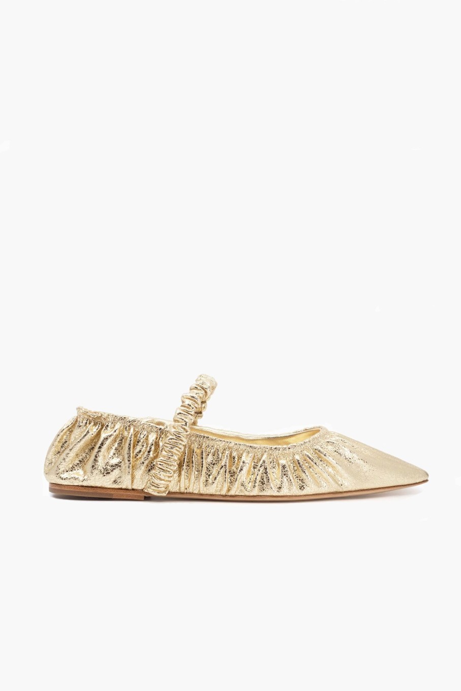 Shoes STUDIO AMELIA | Zadie Ballet Flat Gold