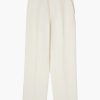 Clothing RÓHE | Tailored Wool Trousers Ivory