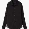 Clothing NILI LOTAN | Cotton Voile Nl Shirt Black