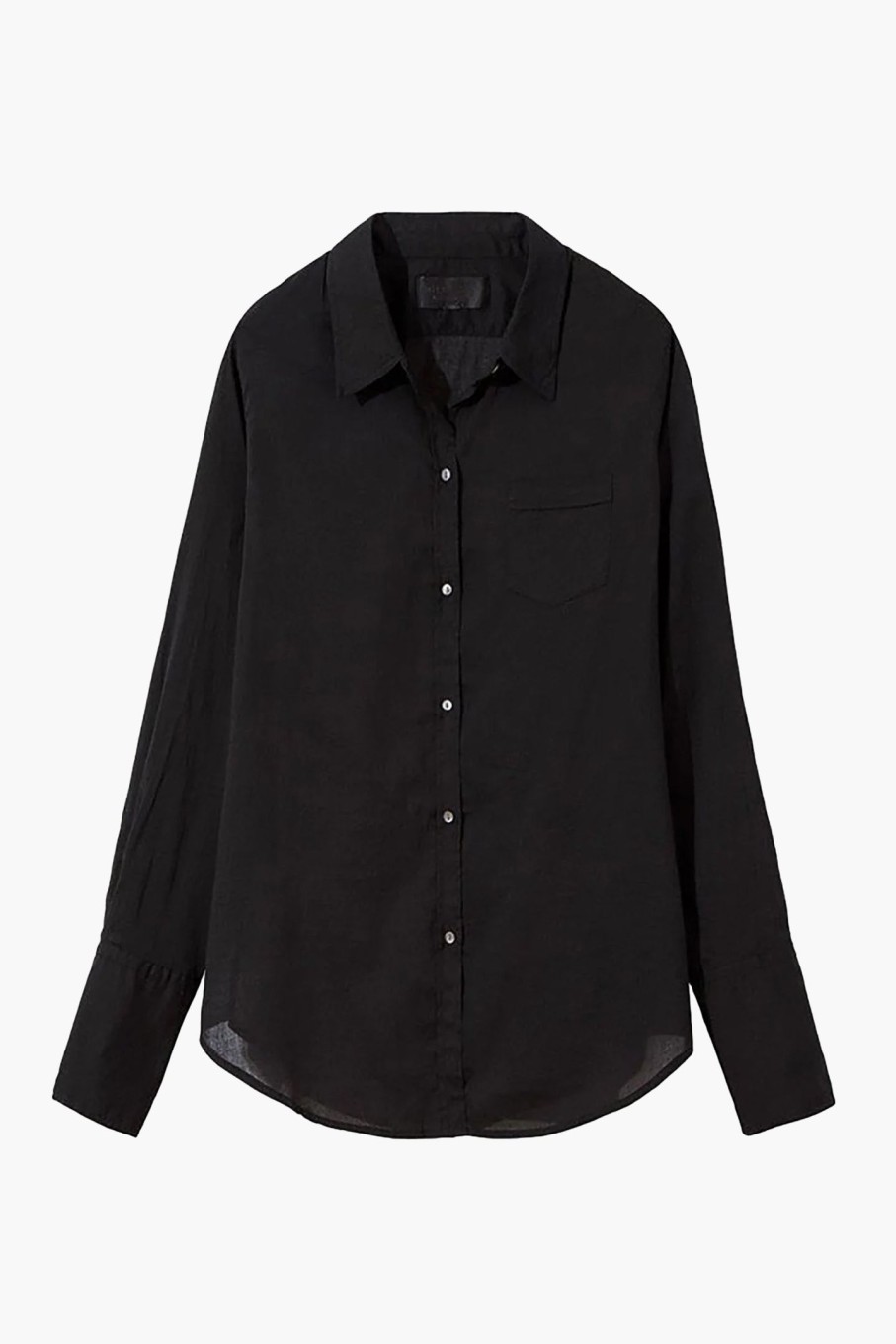 Clothing NILI LOTAN | Cotton Voile Nl Shirt Black