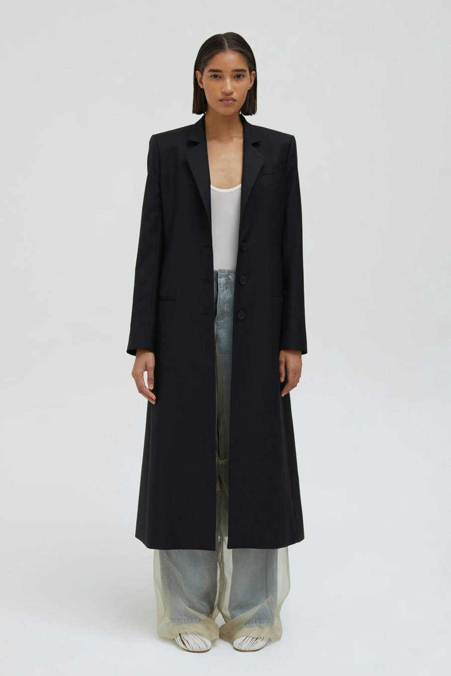 Clothing CHRISTOPHER ESBER | Talus Tailored Coat Black