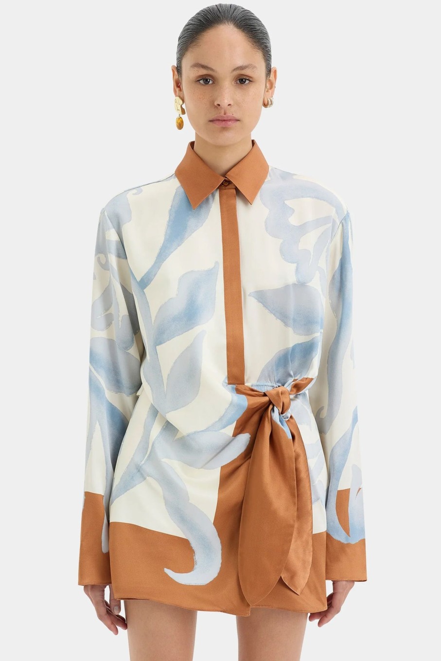 Clothing SIR | Sorrento Shirt Dress Sciarpa Print