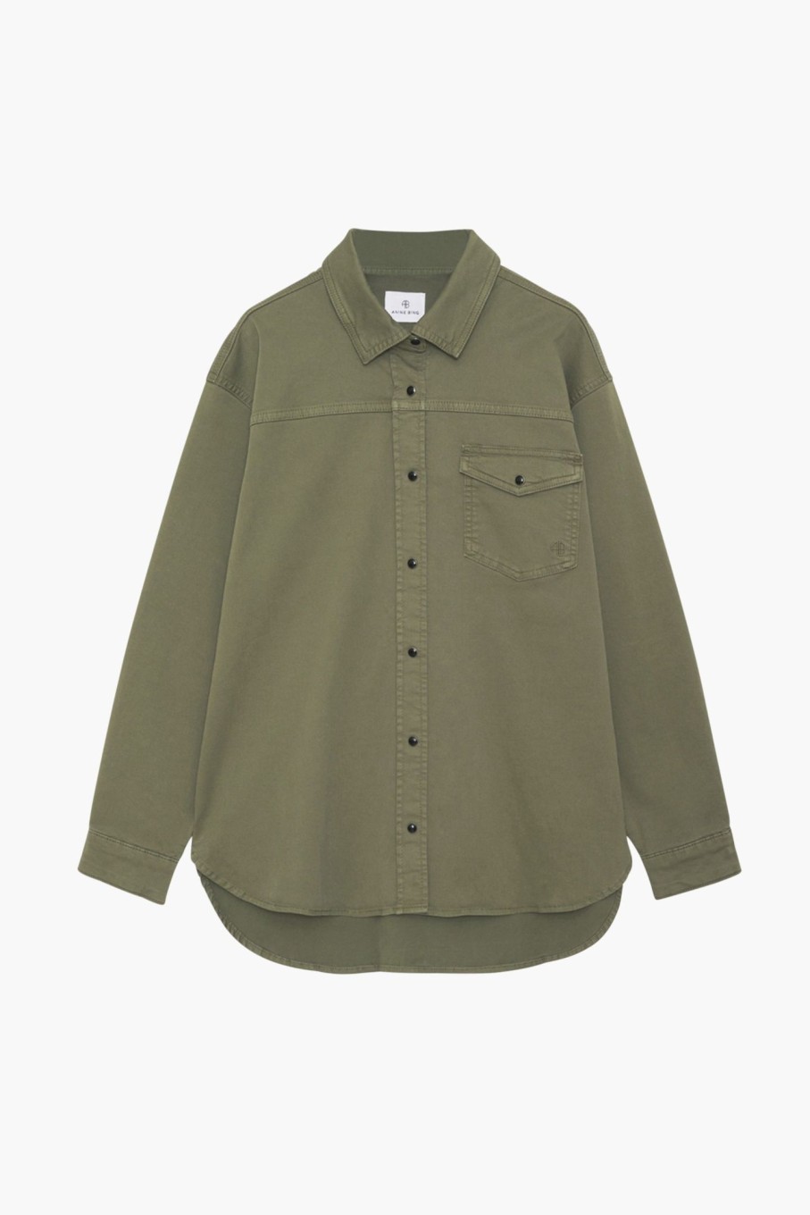 Clothing ANINE BING | Sloan Shirt Green