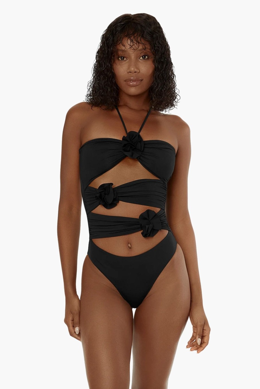 Clothing MAYGEL CORONEL | Trinitaria Swimsuit Black