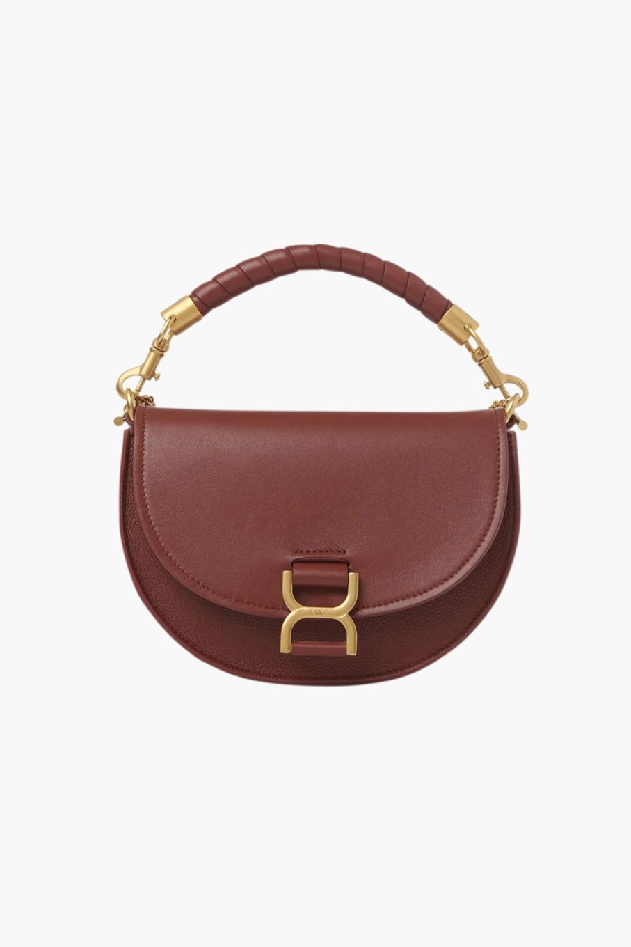 Bags Chloe | Marcie Chain Flap Bag Sepia Brown