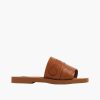 Shoes CHLOE | Woody Leather Slide Caramel