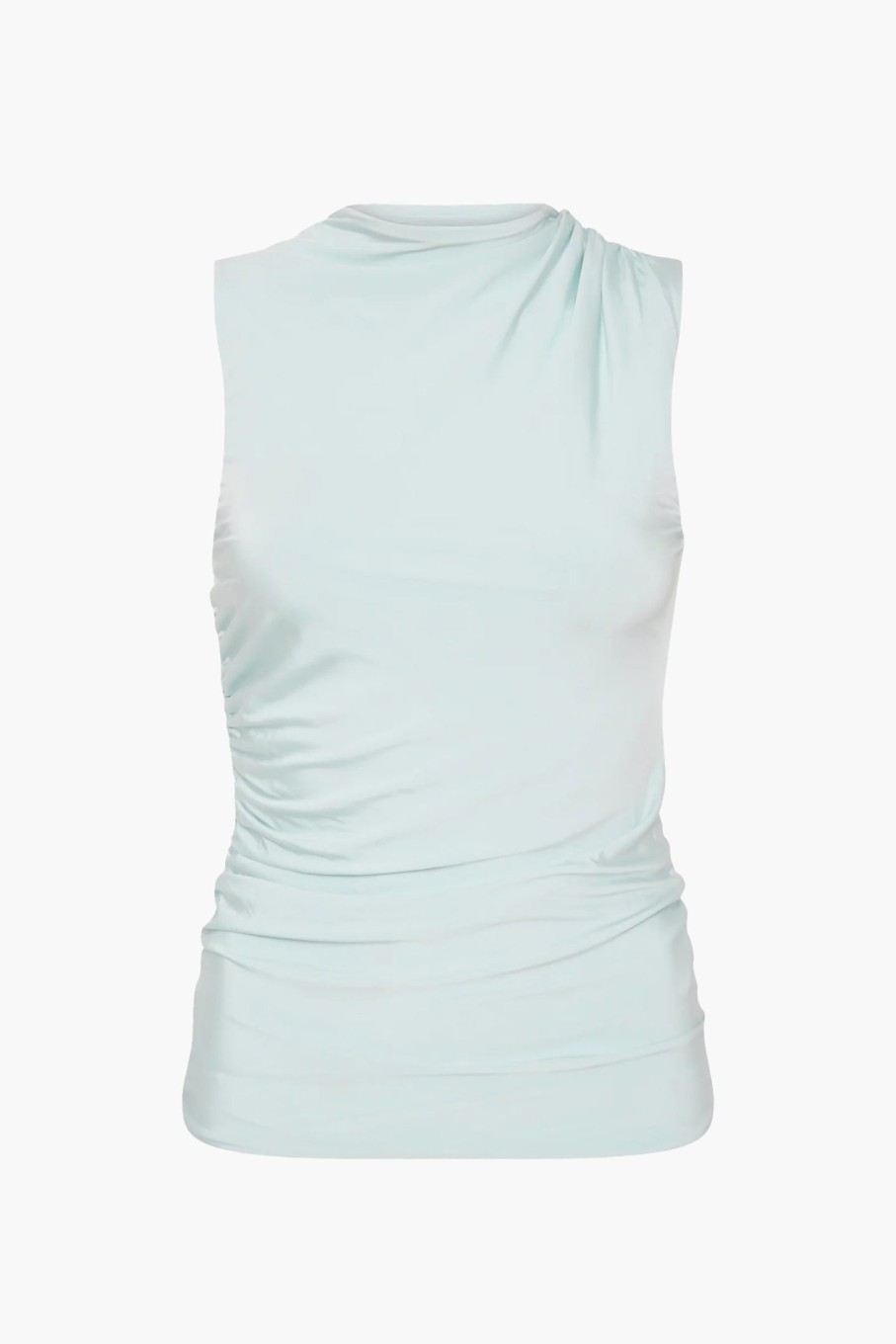 Clothing SIR | Alessia Draped Tank Ice Blue