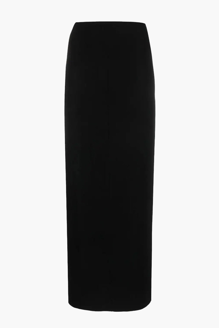 Clothing NORMA KAMALI | Side Slit Long Skirt Black