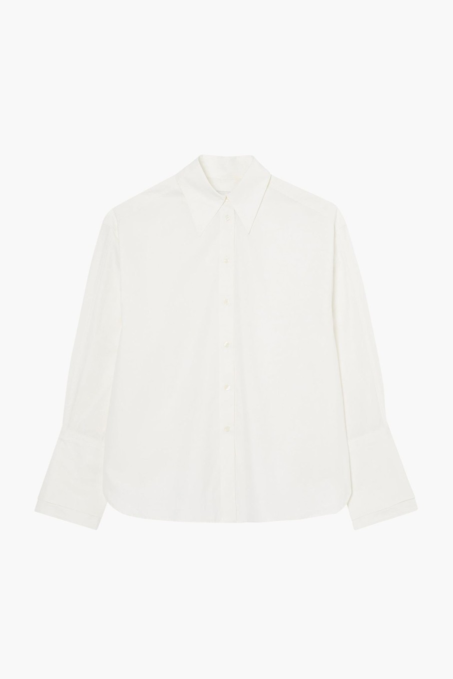 Clothing RÓHE | Classic Double Cuff Shirt Off-White