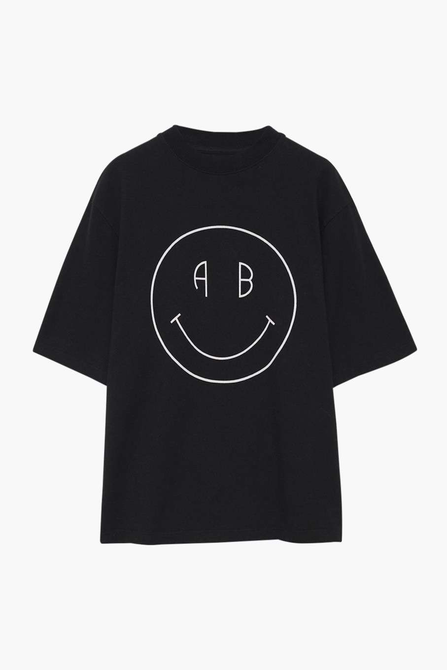 Clothing ANINE BING | Avi Tee Smiley Black