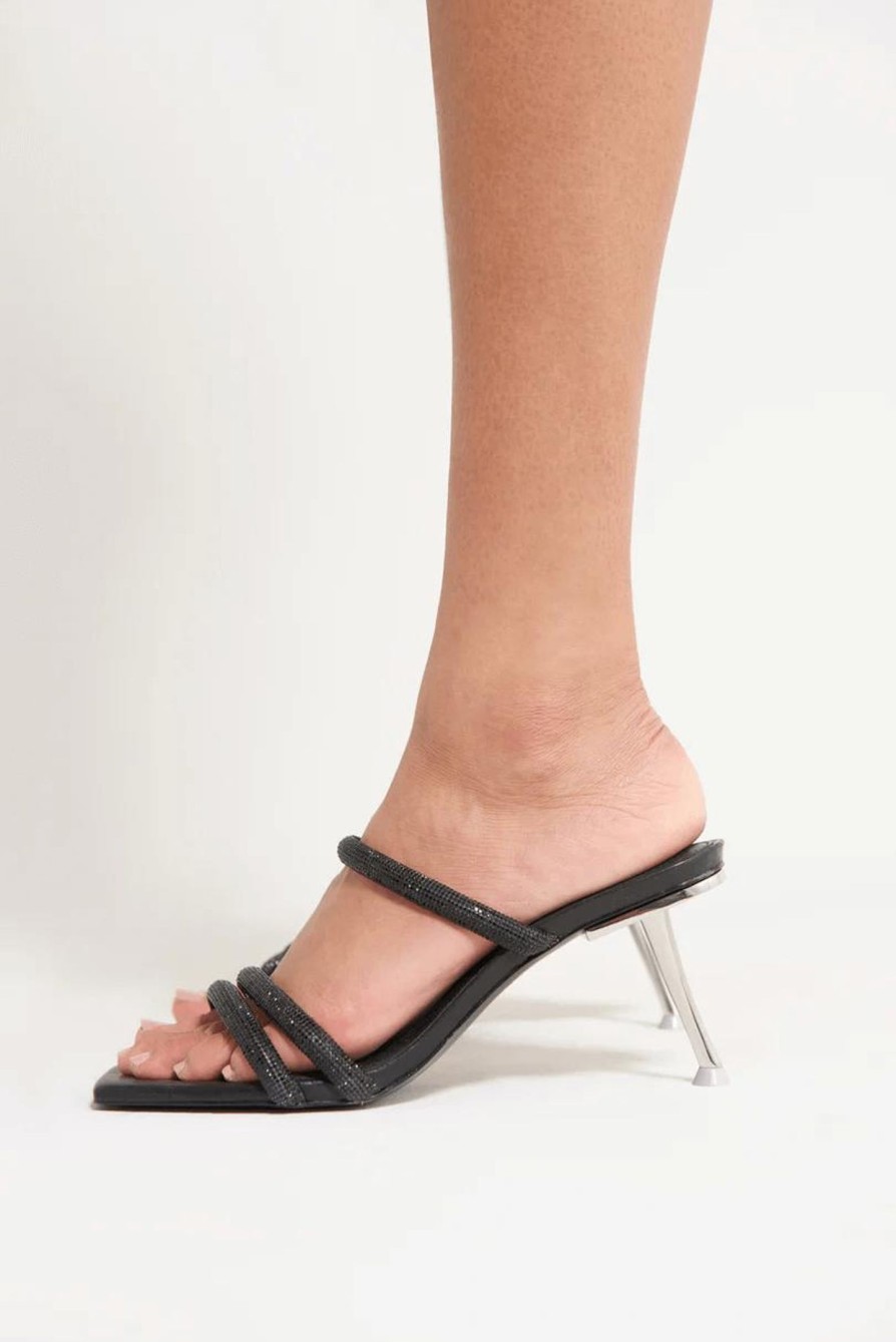 Shoes CULT GAIA | Anya Sandal Black