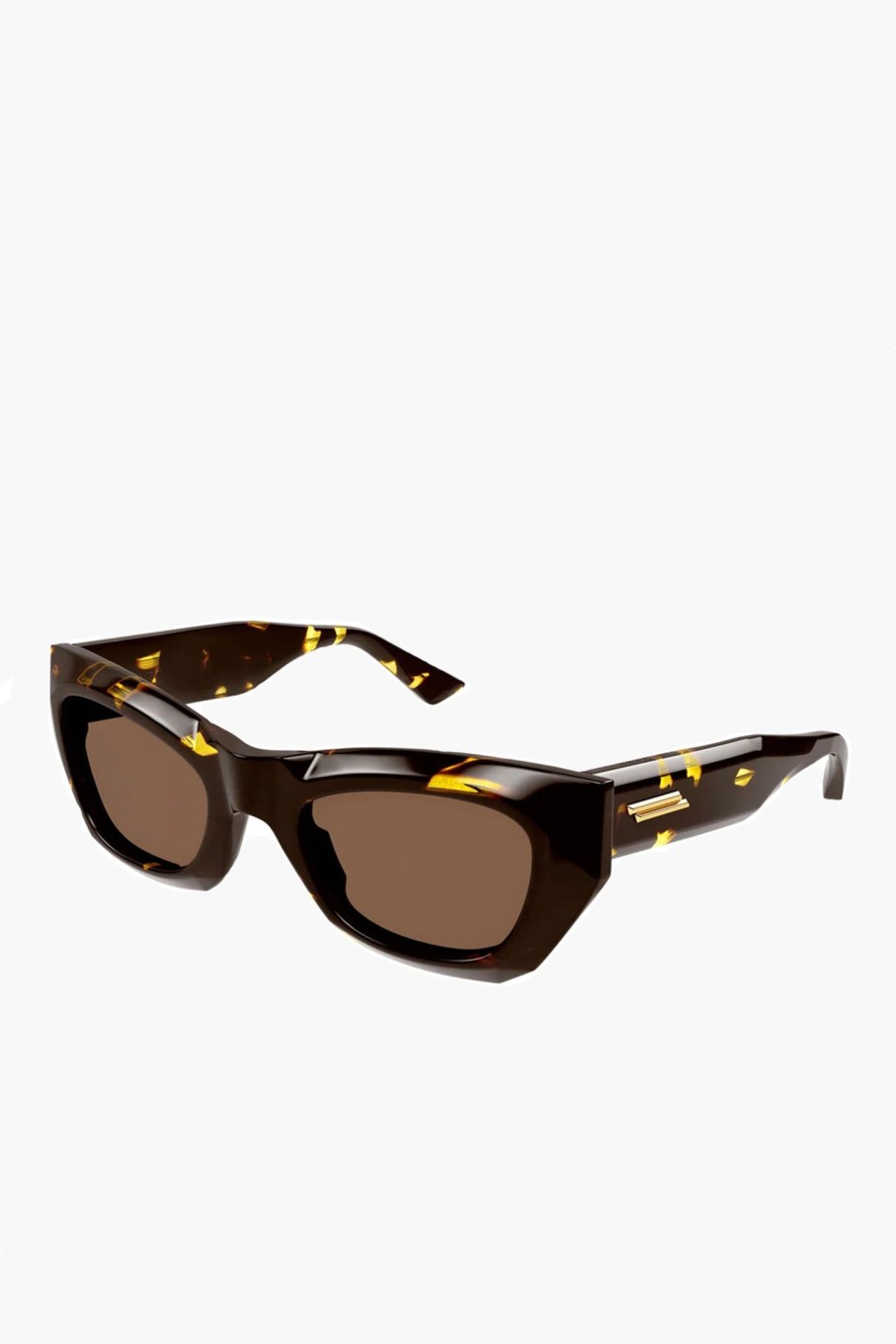 Accessories BOTTEGA VENETA | Rectangle Frame Sunglasses Havana