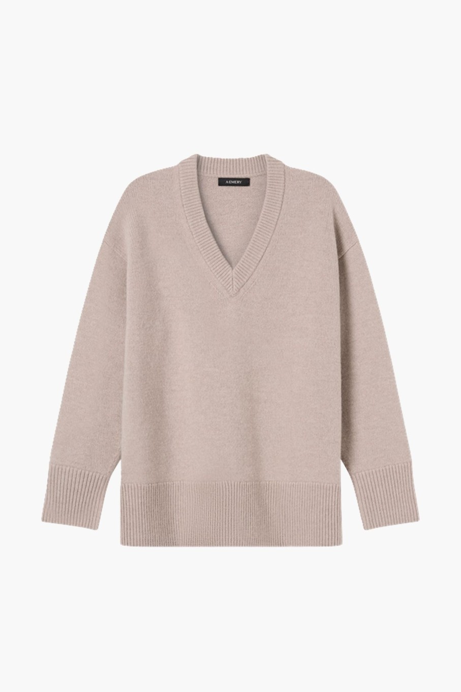 Clothing A.EMERY | Lewis Knit Almond Melange